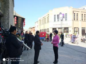 張存有受邀中央電視臺(tái)拍攝百年老店鋪、讓大家記住鄉(xiāng)愁